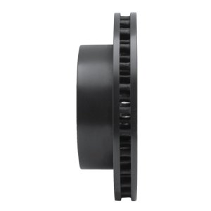 Ford F-250 Super Duty Brake Rotor (1) - Front Left - R1 Concepts - Drilled & Slotted - Black - `99-`05